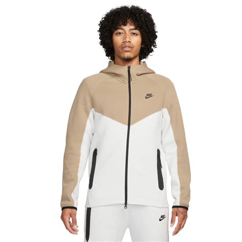 beige nike tech broek|nike tech fleece jackets.